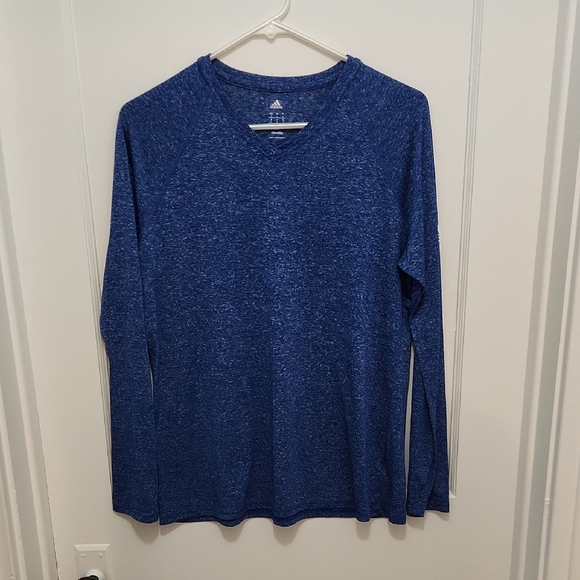adidas Tops - Adidas Women's Blue Long Sleeve Shirt